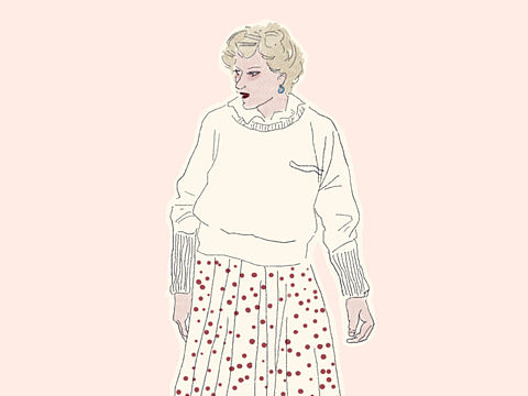 黛安娜王妃（个人主页-ZNjUzODkyMjQ=） - 艺术插画 - 站酷设计师胡萝南原创素材 - 站酷ZCOOL