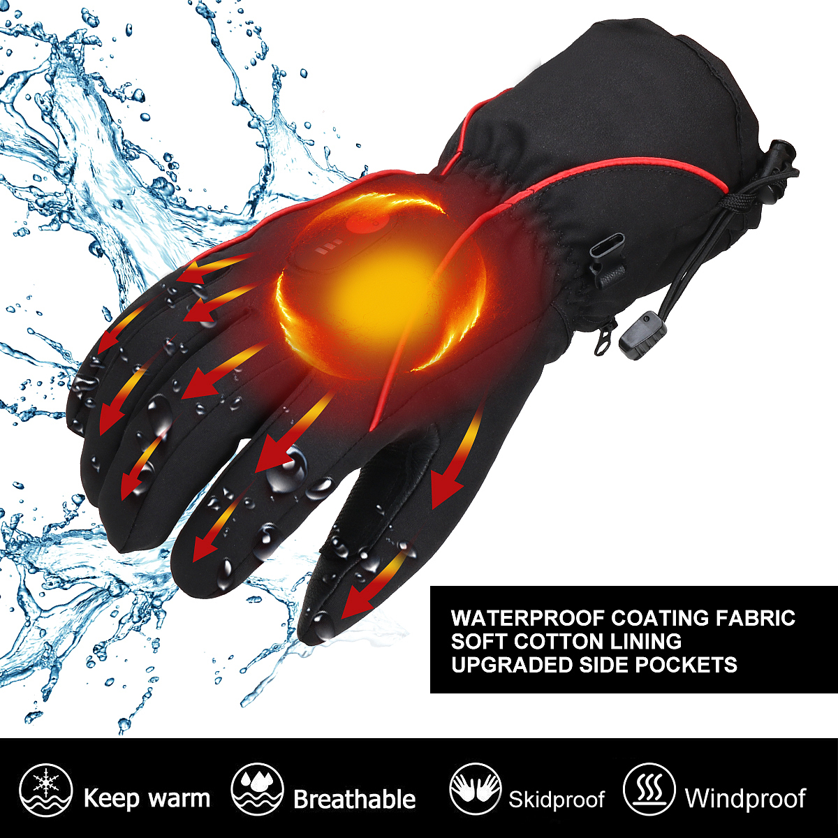 电热手套 亚马逊