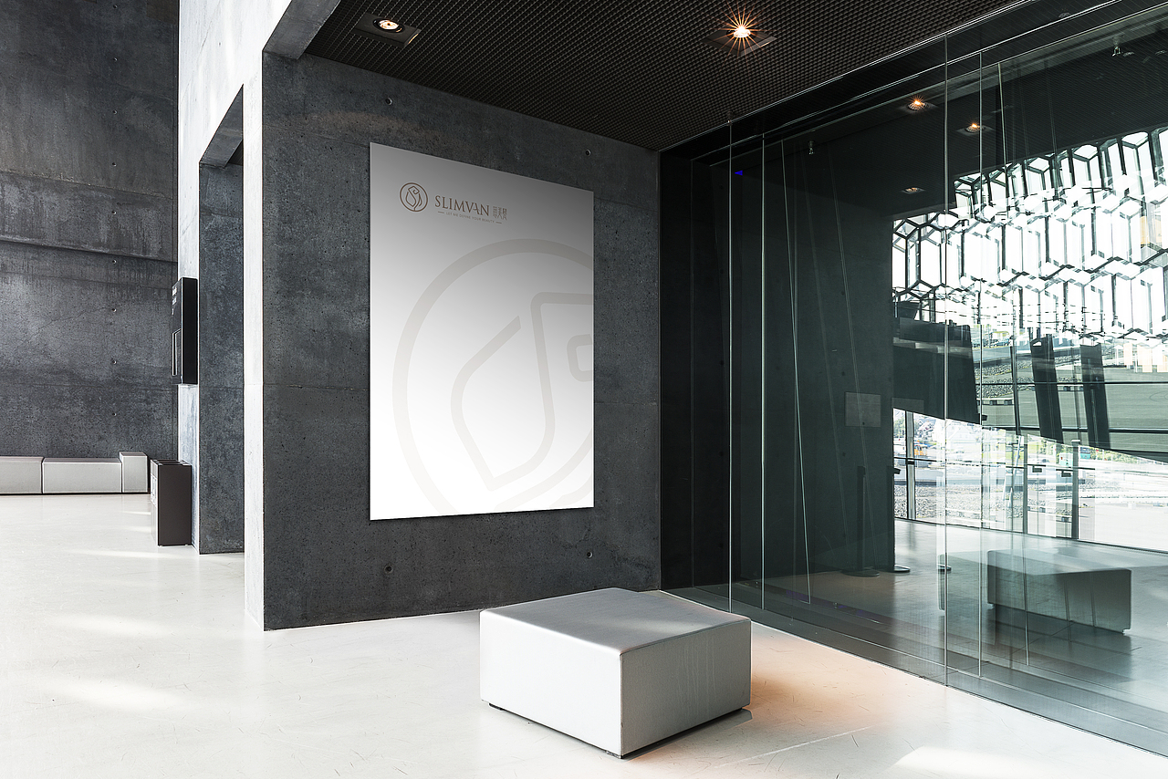 思美梵logo设计/极简/塑身塑性/扁平化