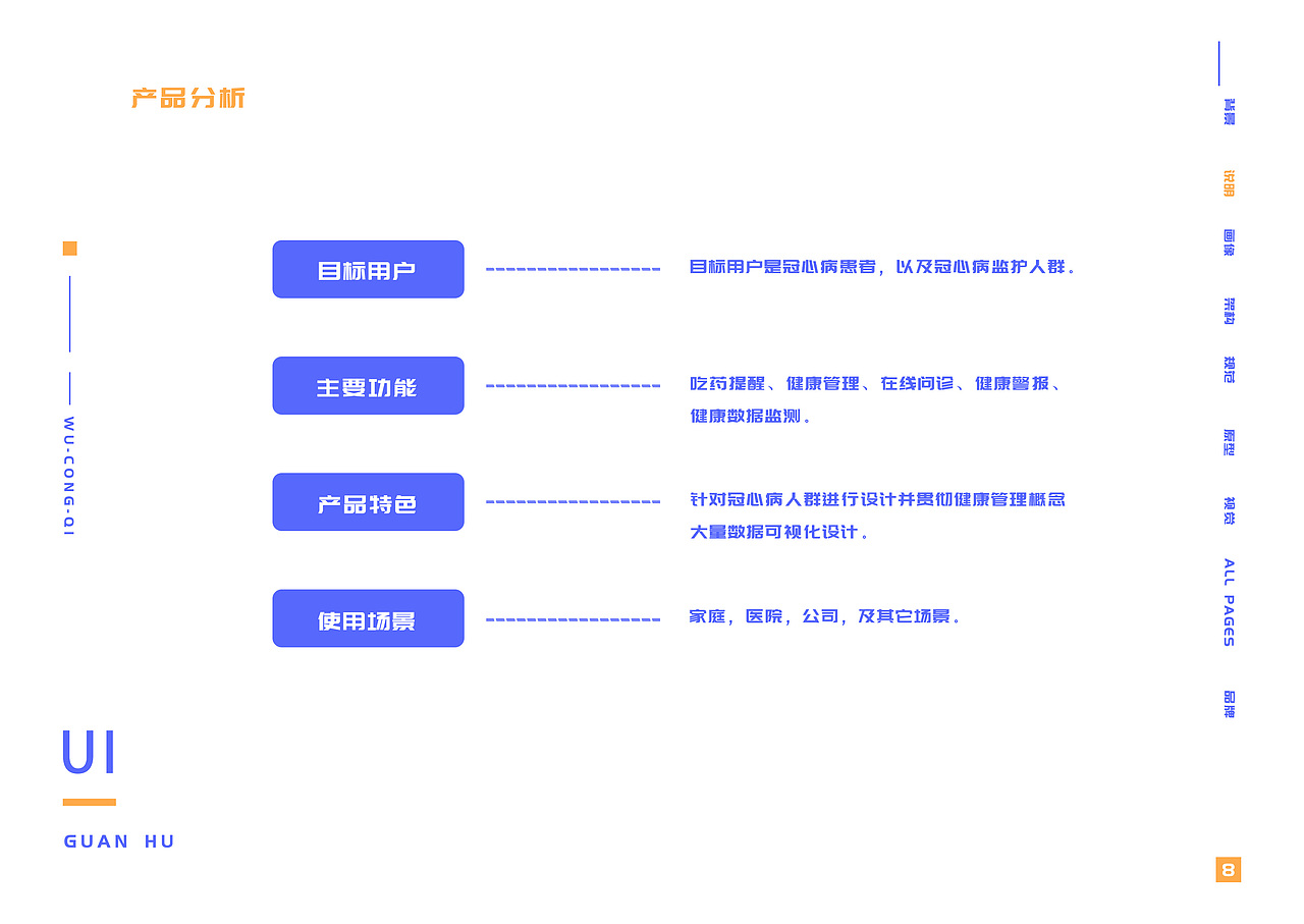 冠护app UI界面设计