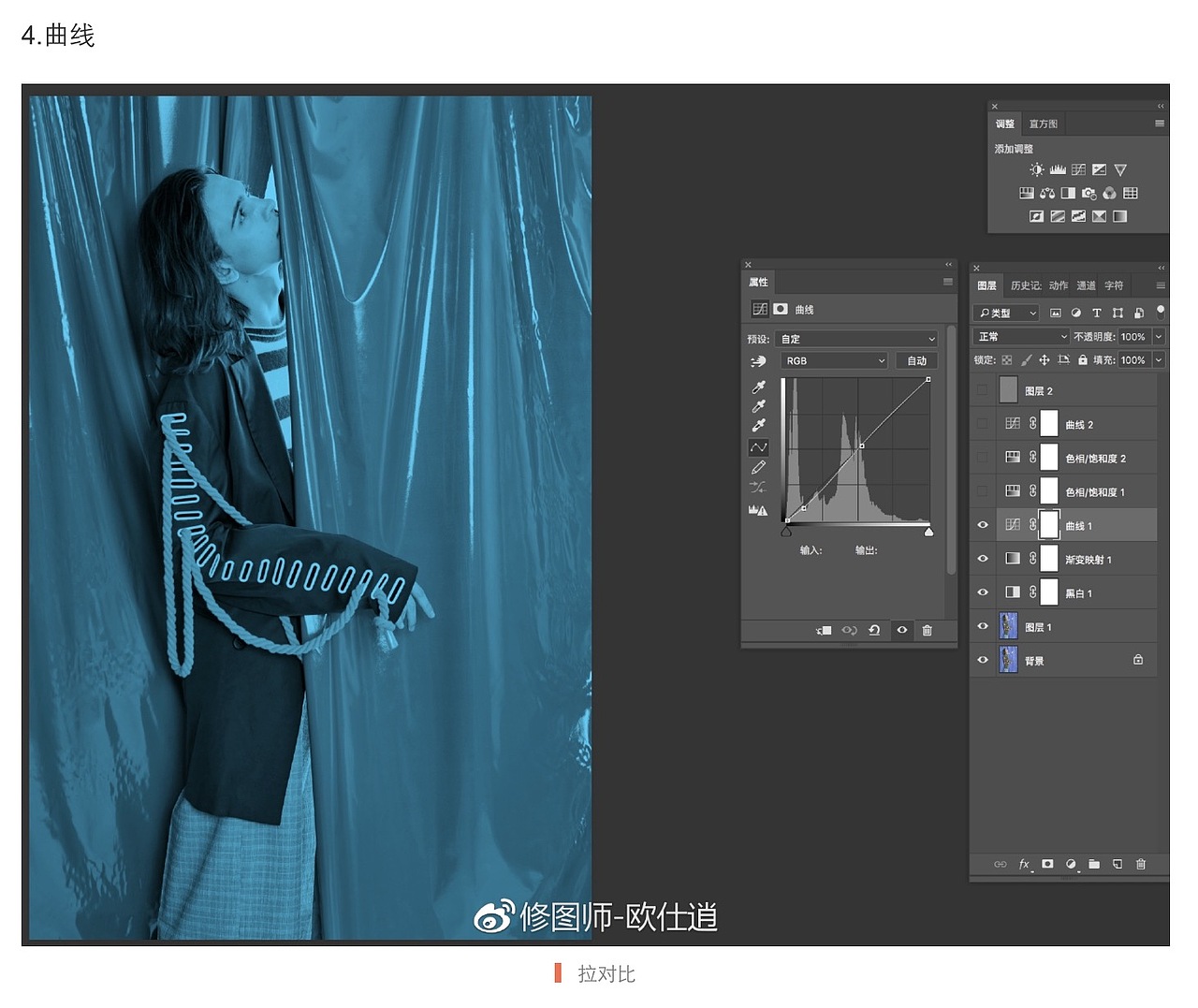 ps实战教程|教会你用渐变映射