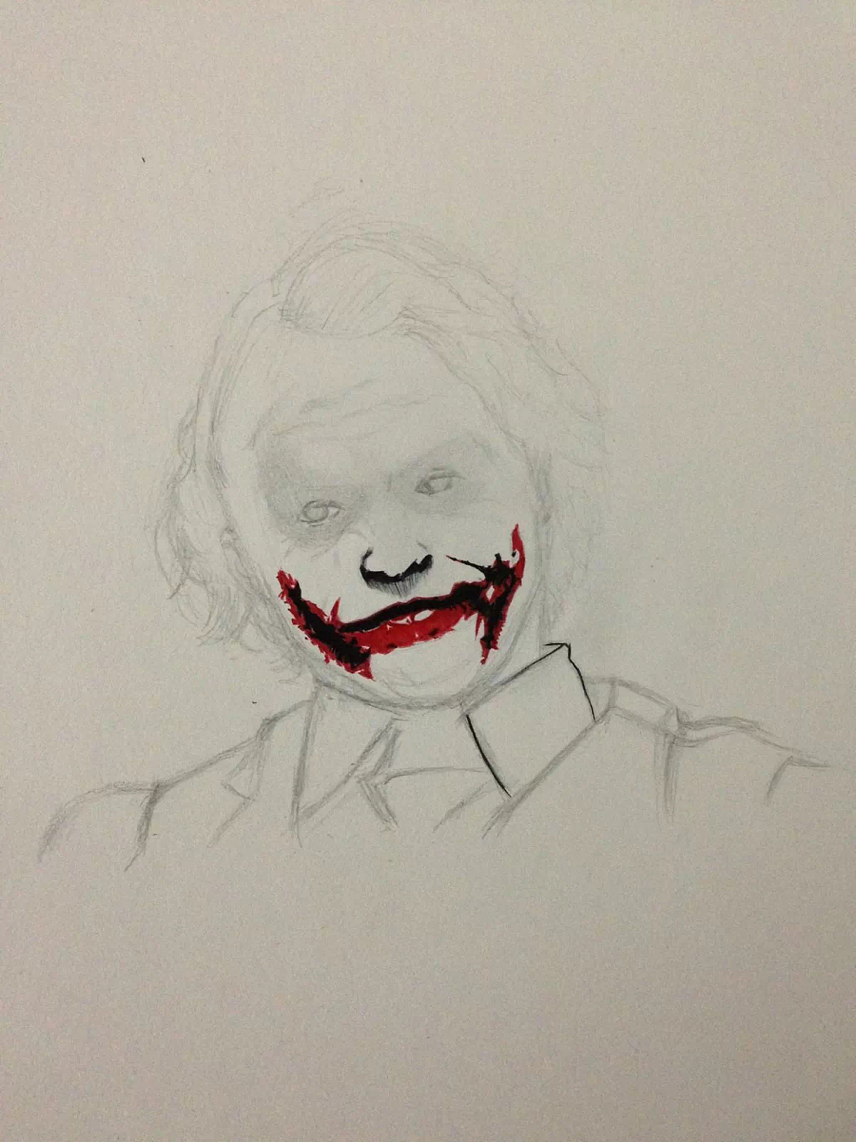 (圆珠笔)黑暗骑士joker