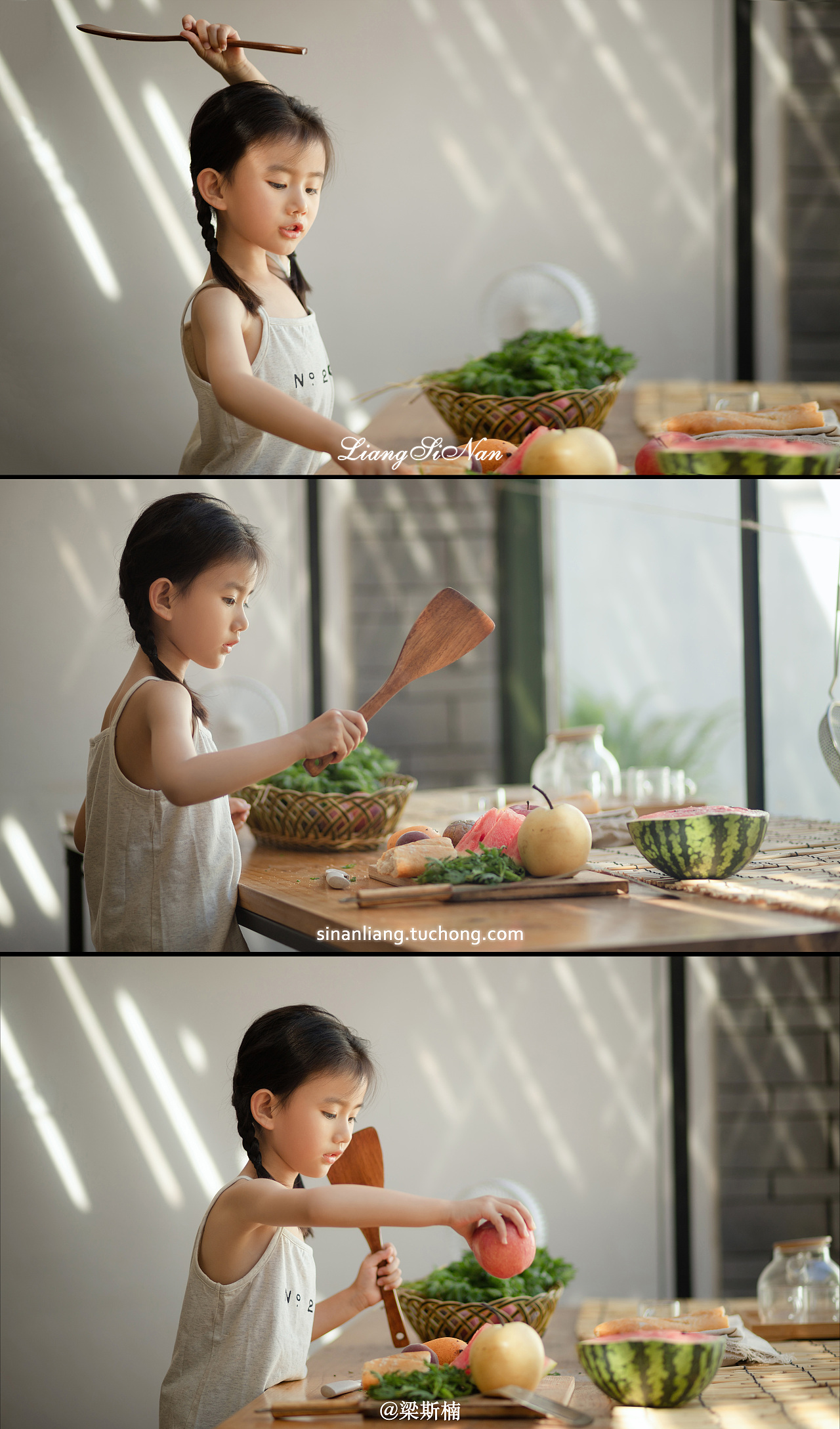 希望这个夏天，天气凉快一点，西瓜甜一点