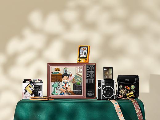 富士instax mini40 一世风靡礼盒