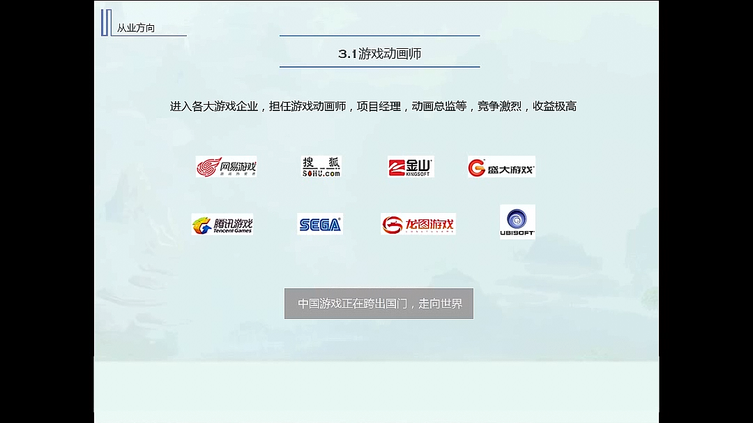 游戏动画零基础入门课程：游戏动画专业介绍及发展（图ZMTY4NDYxMjI4） - 动画/影视 - 站酷设计师艺点动画原创素材 - 站酷ZCOOL