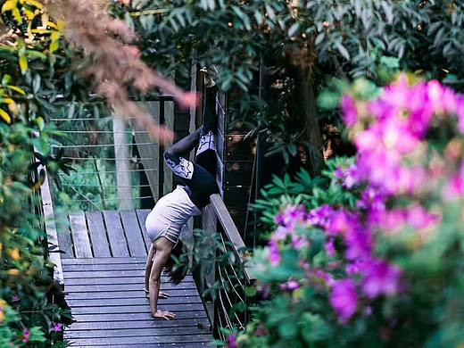 裸心谷浙江莫干山瑜伽活动摄影