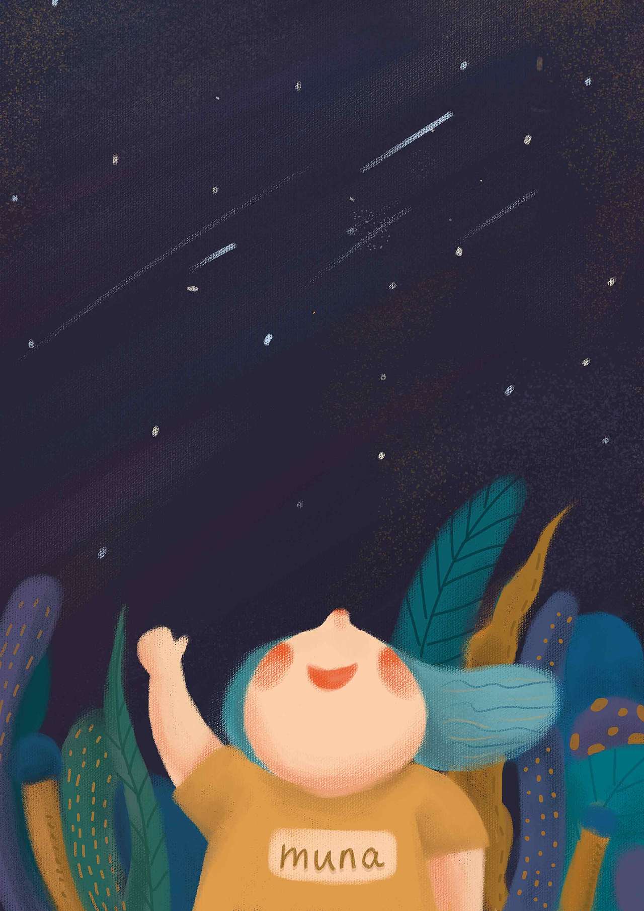 星空（图ZMTM1MjgyODYw） - 商业插画 - 站酷设计师muna木那原创素材 - 站酷ZCOOL