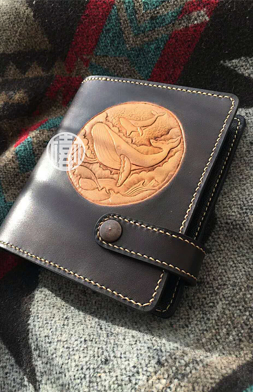 皮雕 卡包（图ZMTE3MTU2NjA4） - 工艺品设计 - 站酷设计师树谷手工皮具原创素材 - 站酷ZCOOL