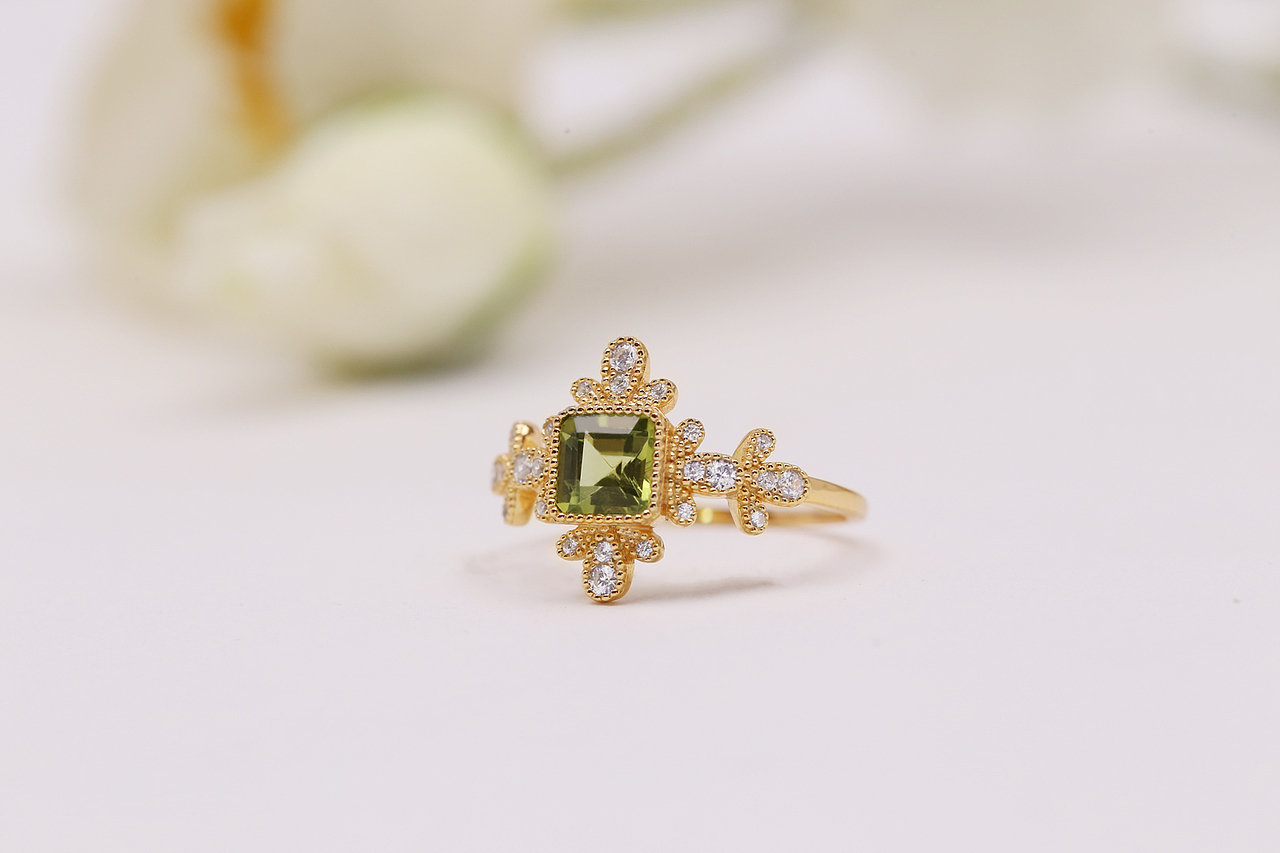 同风格同场景7款戒指拍摄