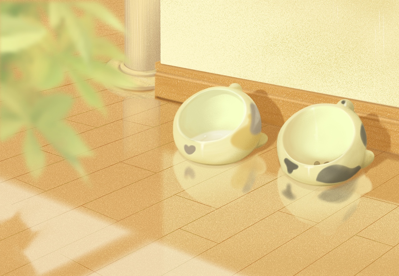 「我在这里」——猫咪系列（图ZMjk5MDQ3MTUy） - 艺术插画 - 站酷设计师Gardenia栀子原创素材 - 站酷ZCOOL