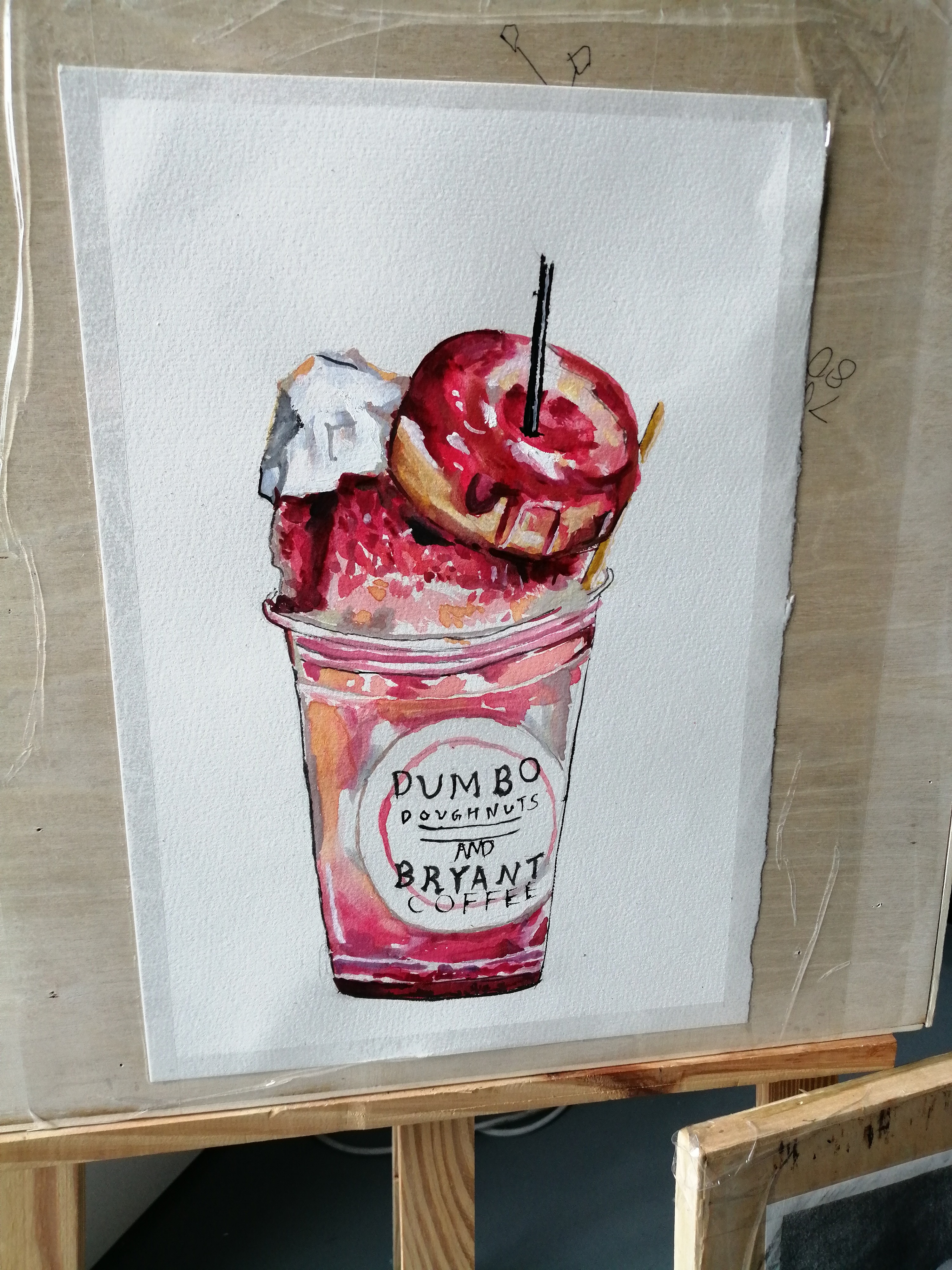 水彩画练习|插画|插画习作|驮着电脑飞 - 临摹作品 - 站酷 (zcool)