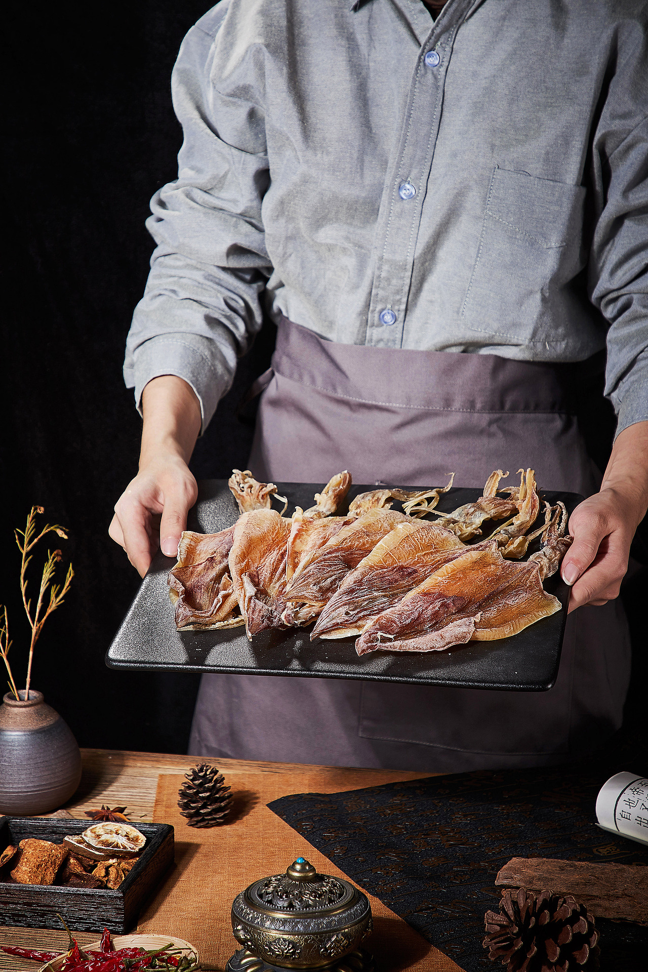 魷魚干美食攝影（圖ZMjM4MzYxNDA0） - 產(chǎn)品攝影 - 站酷設(shè)計(jì)師fanny君原創(chuàng)素材 - 站酷ZCOOL