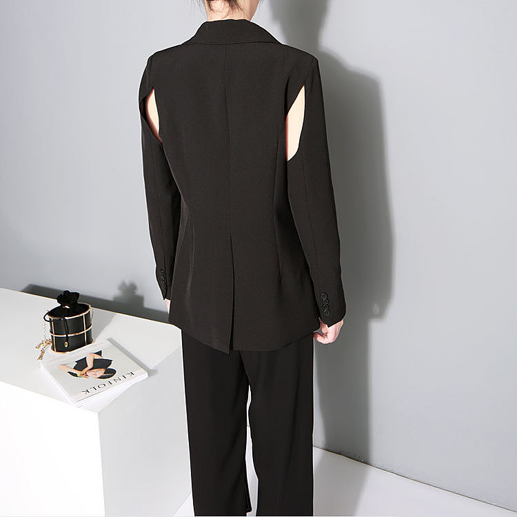 摩登时装欧美大牌西装领外套