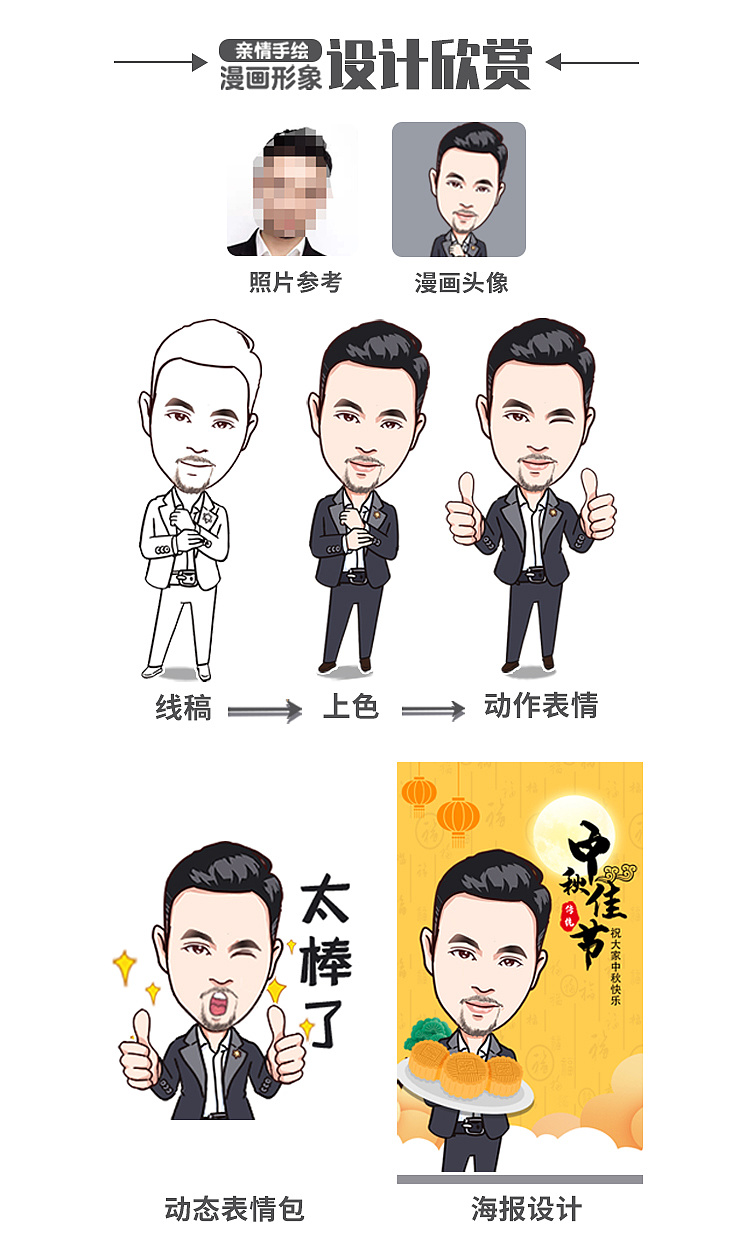 原创真人漫画表情包 朱老师 原创作品 站酷 Zcool
