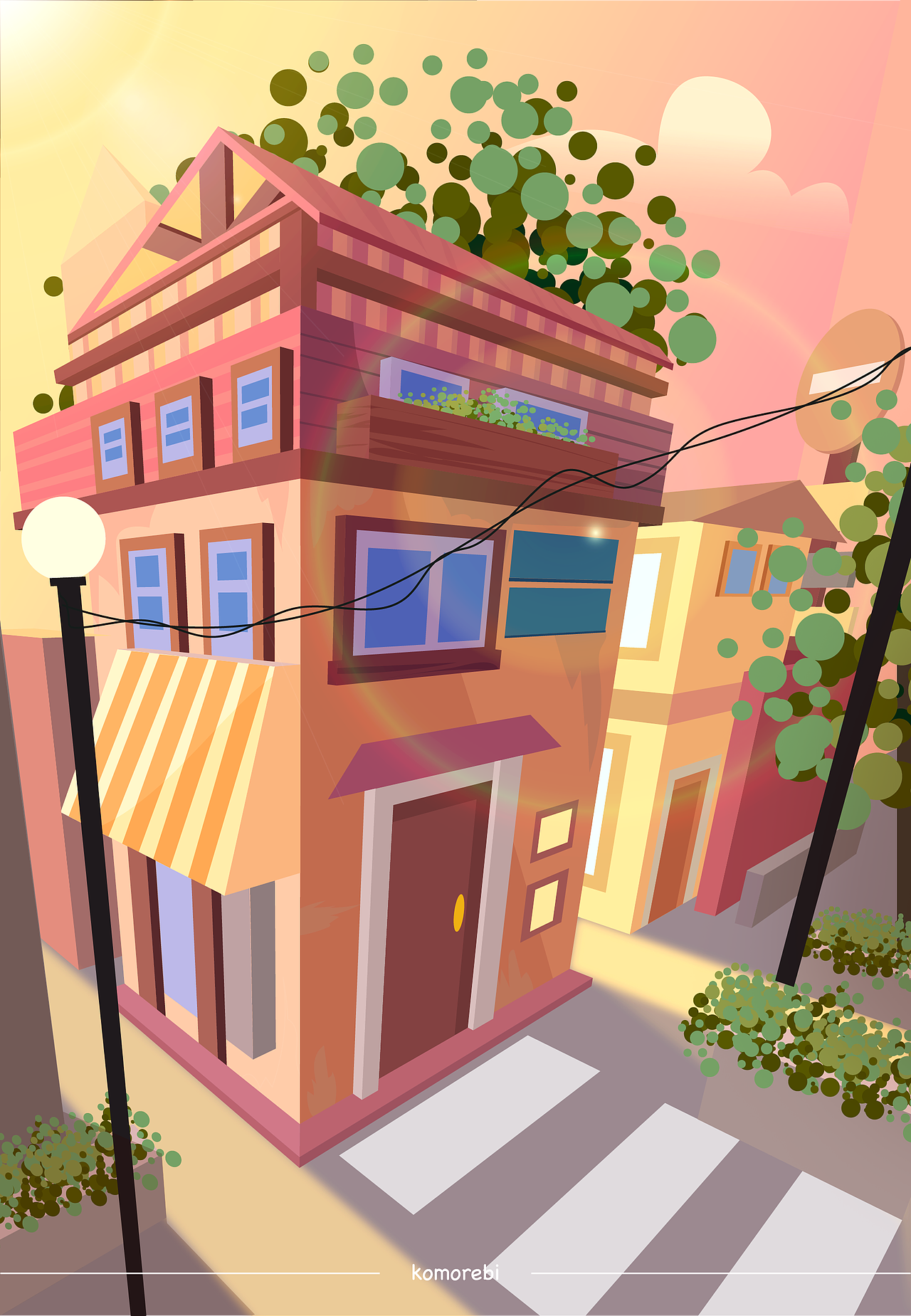 儿童矢量场景（四）（图ZMjY2MDQ0OTAw） - 儿童插画 - 站酷设计师KomorebiX原创素材 - 站酷ZCOOL