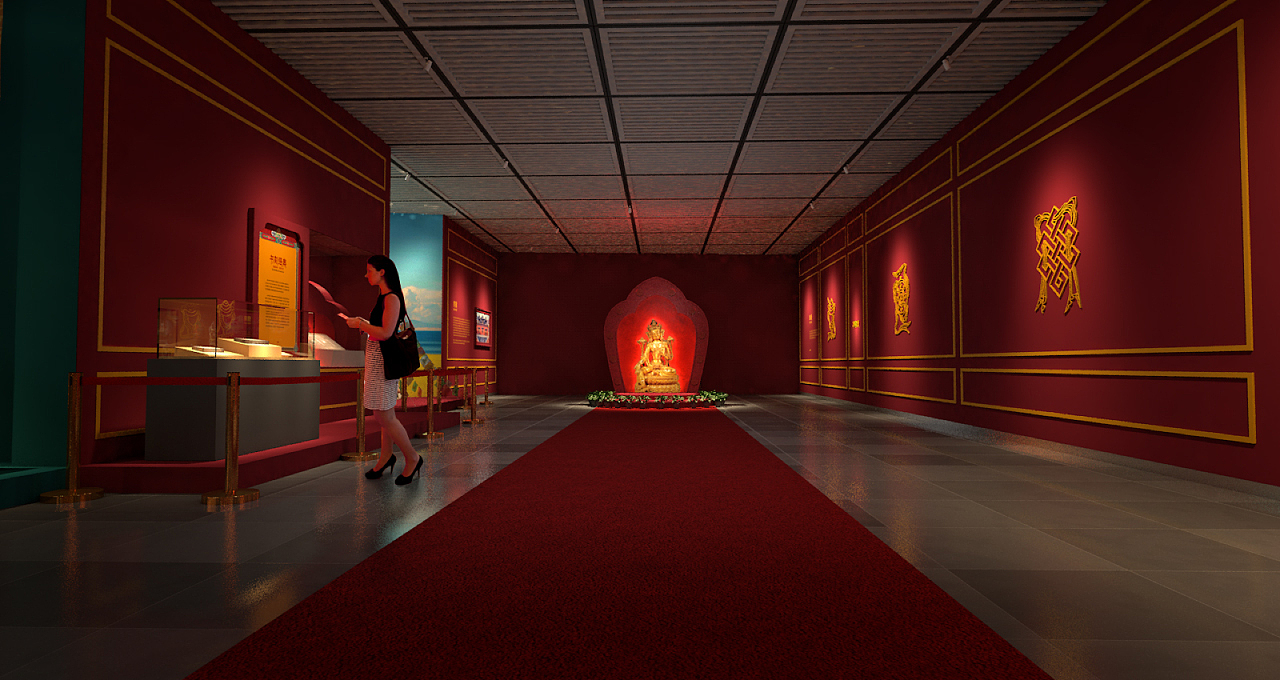 云南省博物馆藏传佛教展厅
