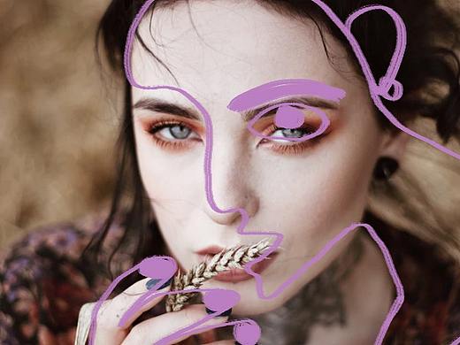 毕加索式的涂鸦