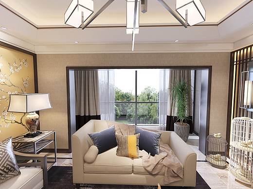 鲁能星城 新中式 160㎡