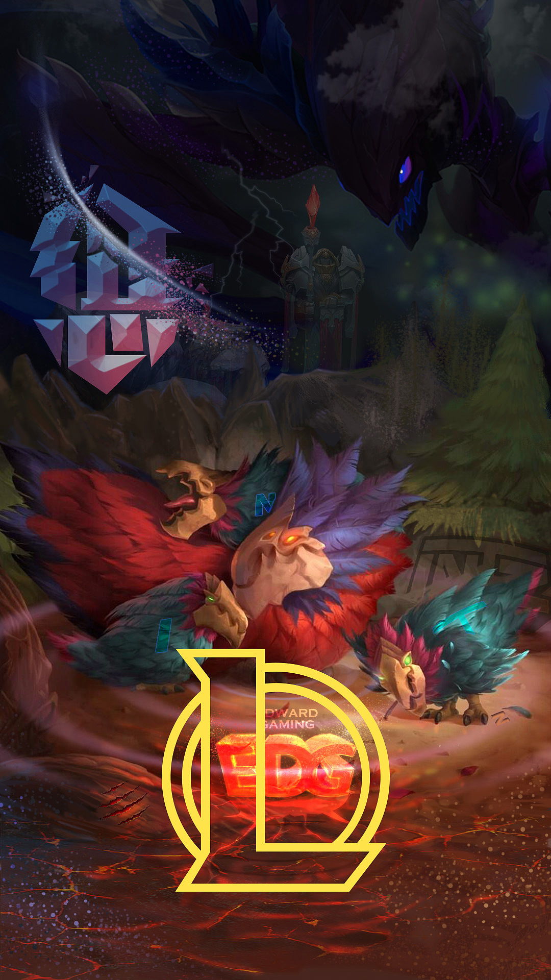 设计215lmdirectoredg衍生品(抱枕)海报552edg壁纸海报977英雄联盟