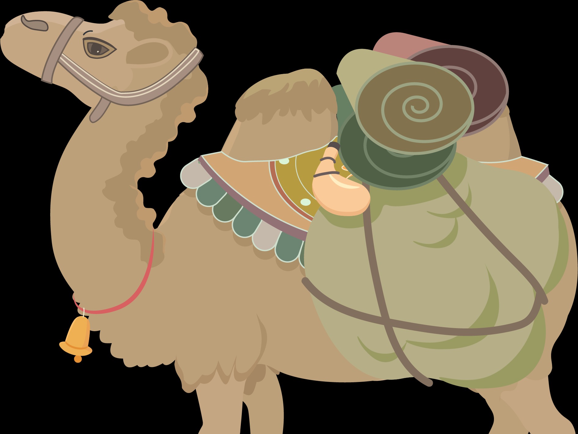骆驼的简笔画图片 骆驼简笔画图片分享 - 第 2 - 水彩迷