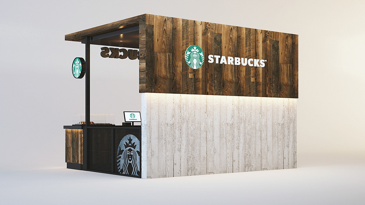 星巴克摊位