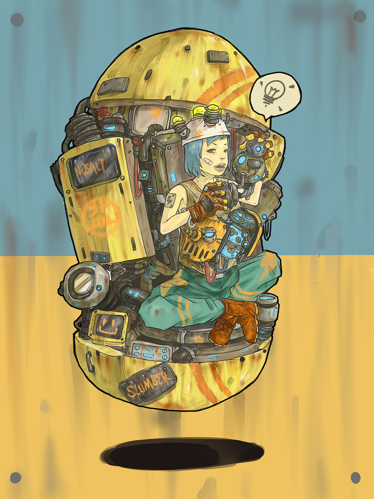 插画~（图ZMzgxNDQzNjA=） - 商业插画 - 站酷设计师NOSALT原创素材 - 站酷ZCOOL