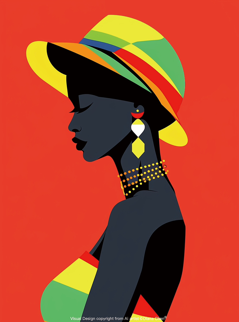 🌈Ai绘画|三步搞定极简芭比多巴胺风格插画