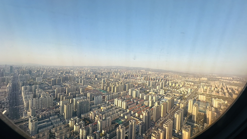 春之景,龙城太原空域视角