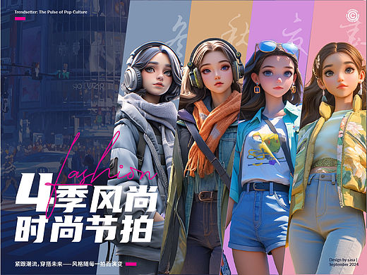 AIGC | 商业插画人物