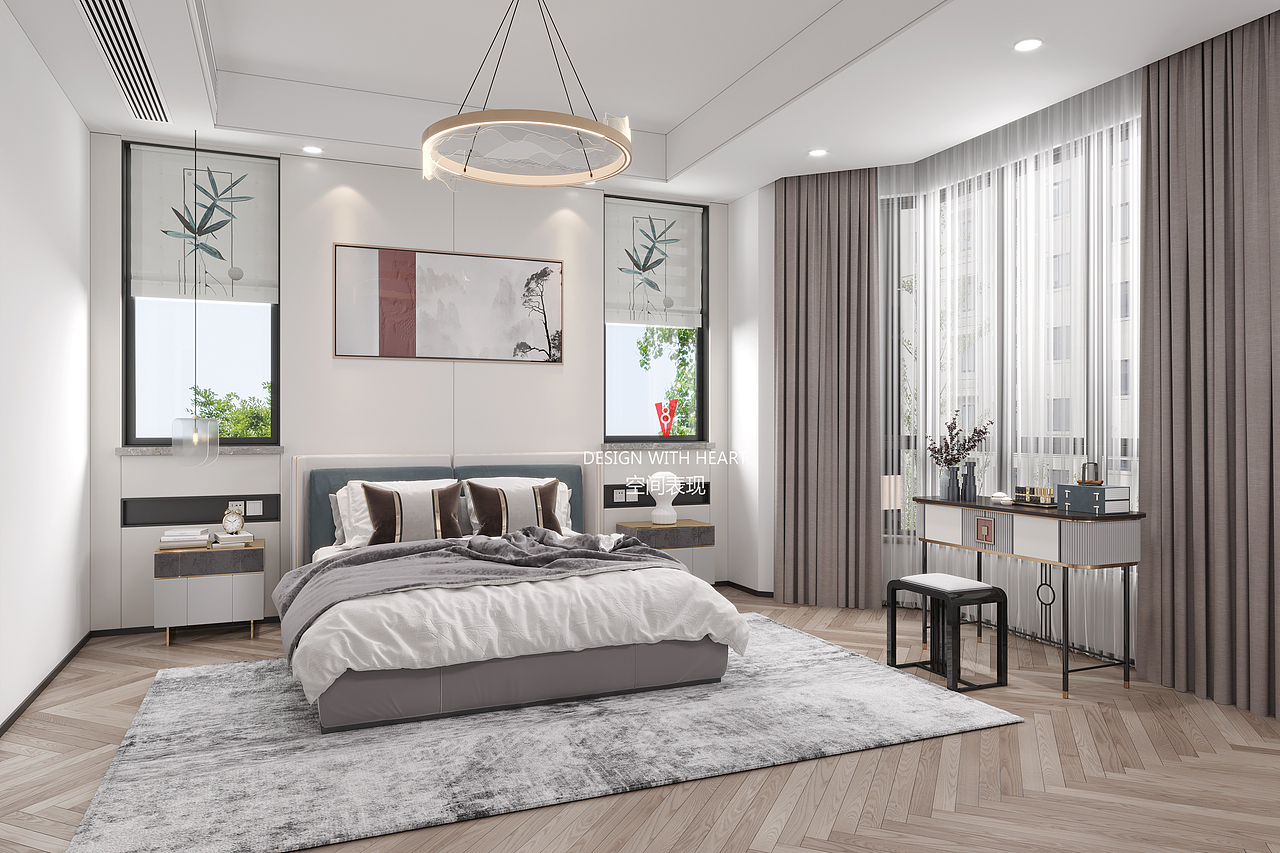 V8空间表现 | 中式住宅设计