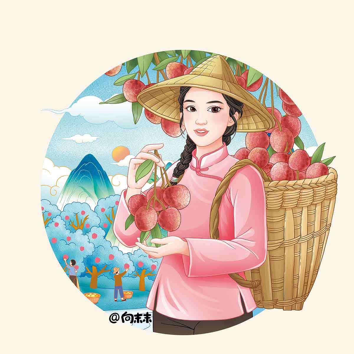 水果包装设计（图ZMjY4MjE3Mzcy） - 商业插画 - 站酷设计师向末末原创素材 - 站酷ZCOOL