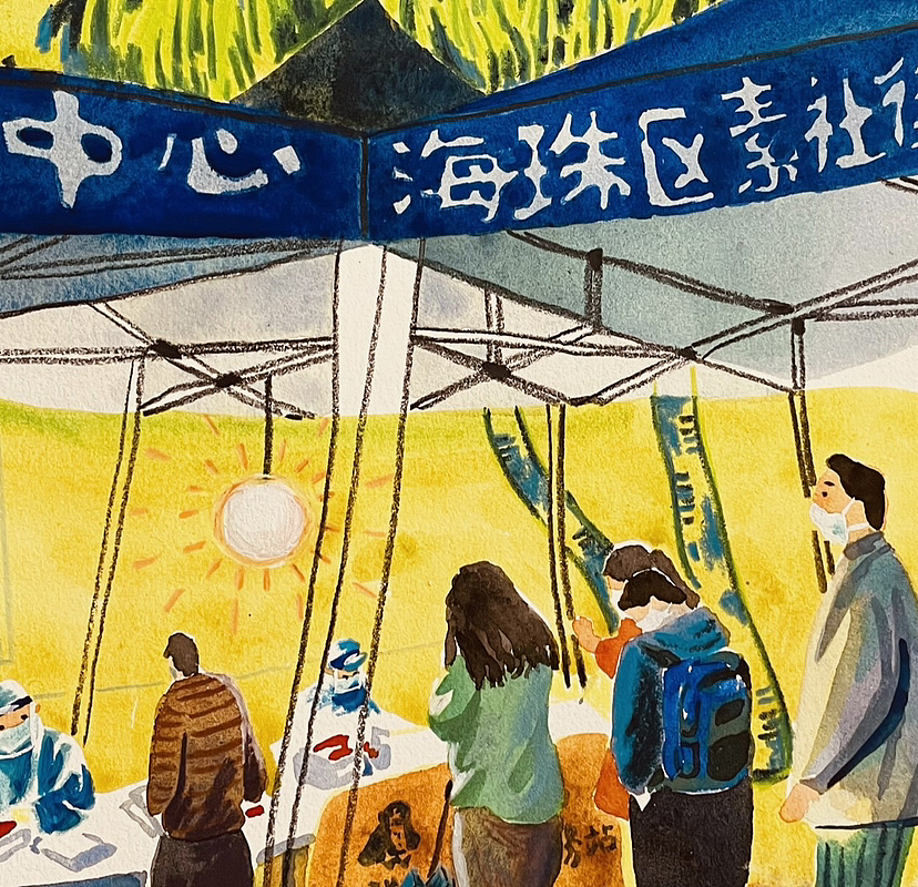 疫情的一些插画（图ZMzM4Njk4OTgw） - 儿童插画 - 站酷设计师白菜解结原创素材 - 站酷ZCOOL