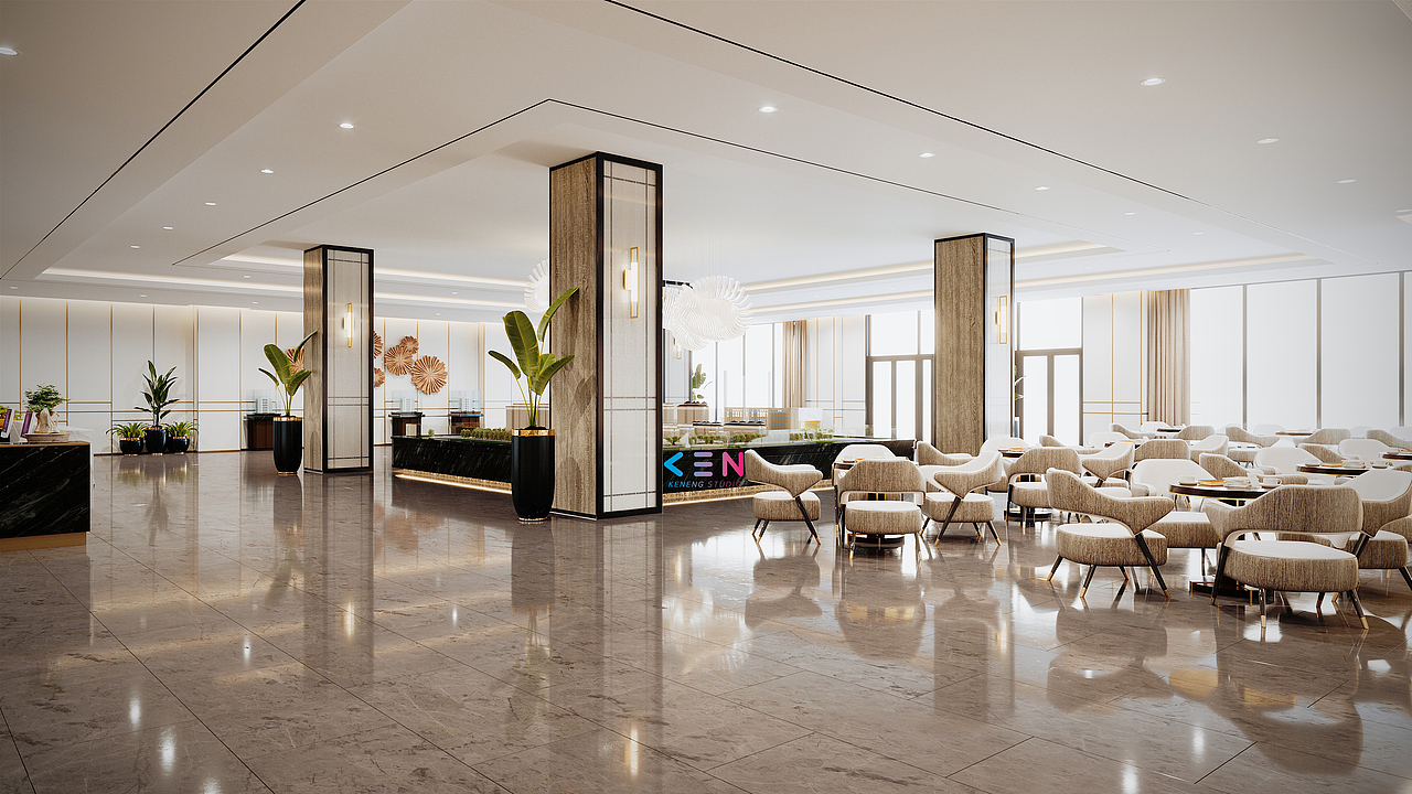 某售楼处表现,刚出锅,趁热发