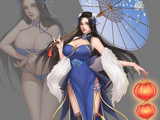  造山X西山居盛世美颜立绘