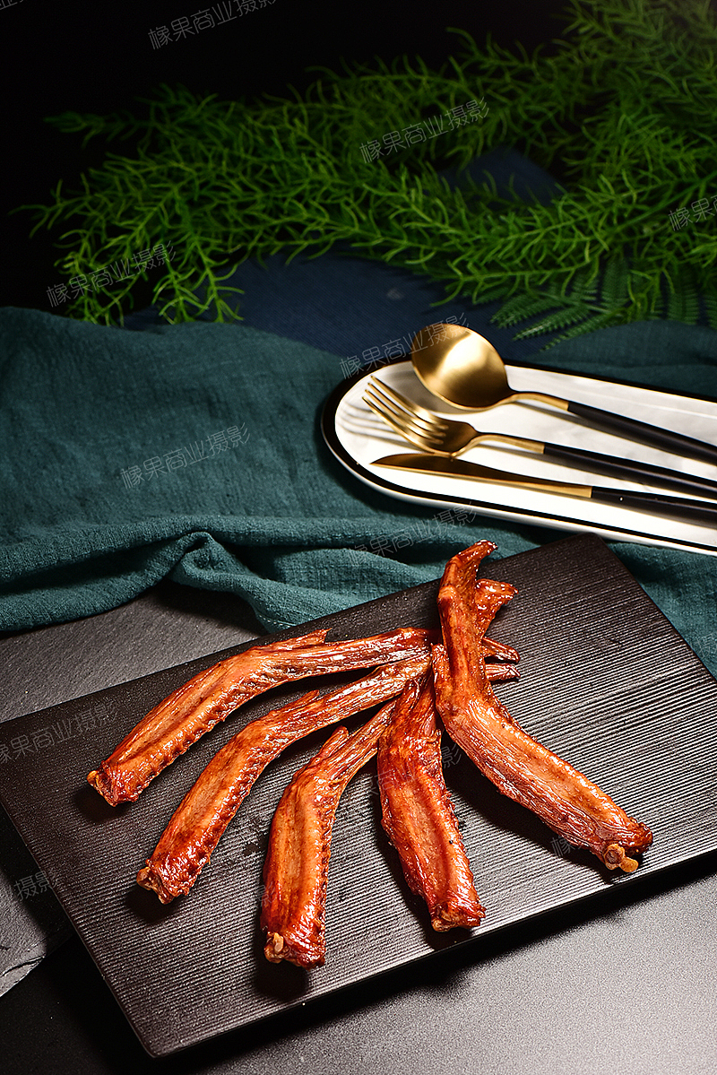 鸭脖子拍照 食品摄影 产品拍摄 长沙商业产品拍摄