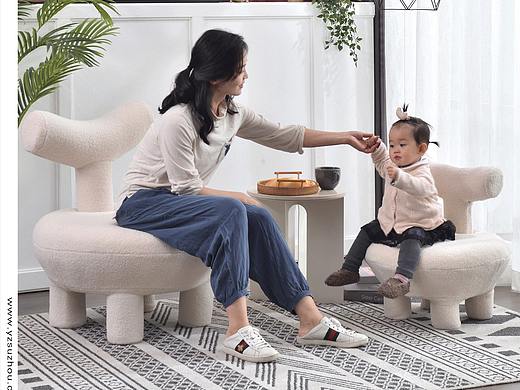 电商家居摄影 | 北欧风儿童小沙发YIZHENG MEDIA