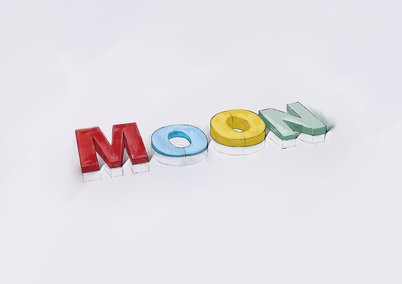 一个朋友很喜欢月亮