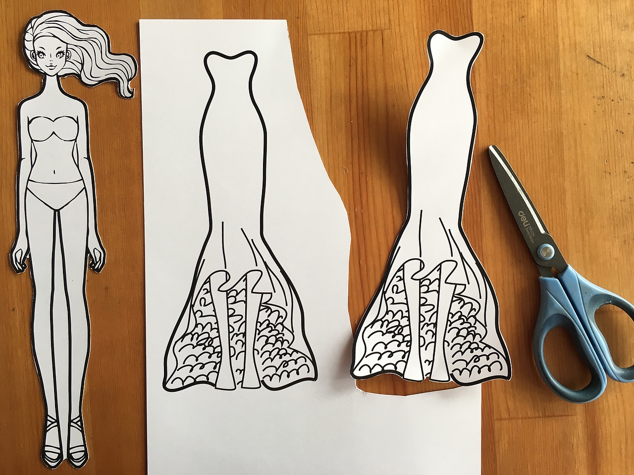 儿童设计类教学-服装设计-纸模混搭（图ZMTUwODA1OTc2） - 其他手工艺 - 站酷设计师boximeina原创素材 - 站酷ZCOOL