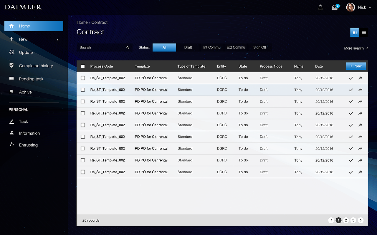 W-Daimler戴姆勒 CMS