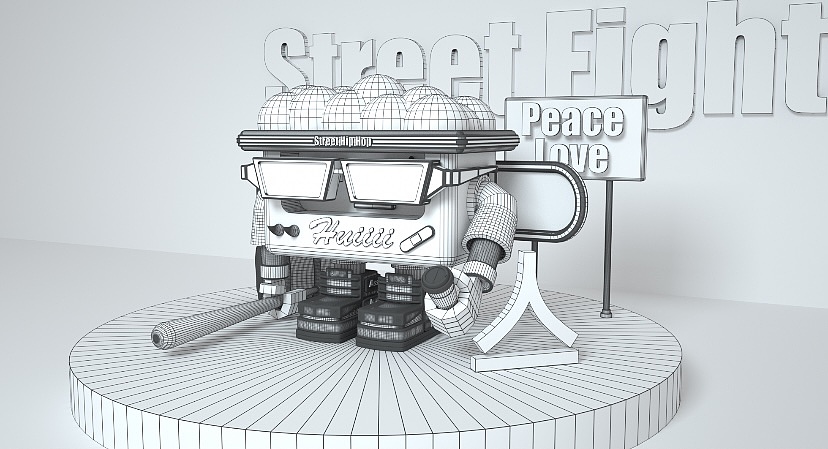 原创潮玩IP设计-方块小子🧩