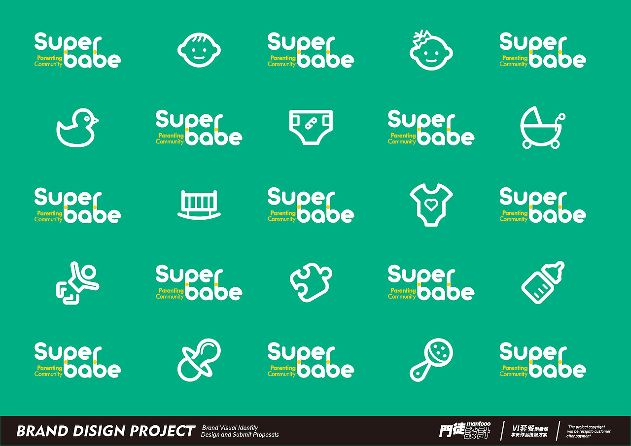 超乐贝国际亲子社区 | SuperBabe Parenting Community（图ZMjE1MDI5MjQ0） - 品牌 - 站酷设计师門徒設計原创素材 - 站酷ZCOOL