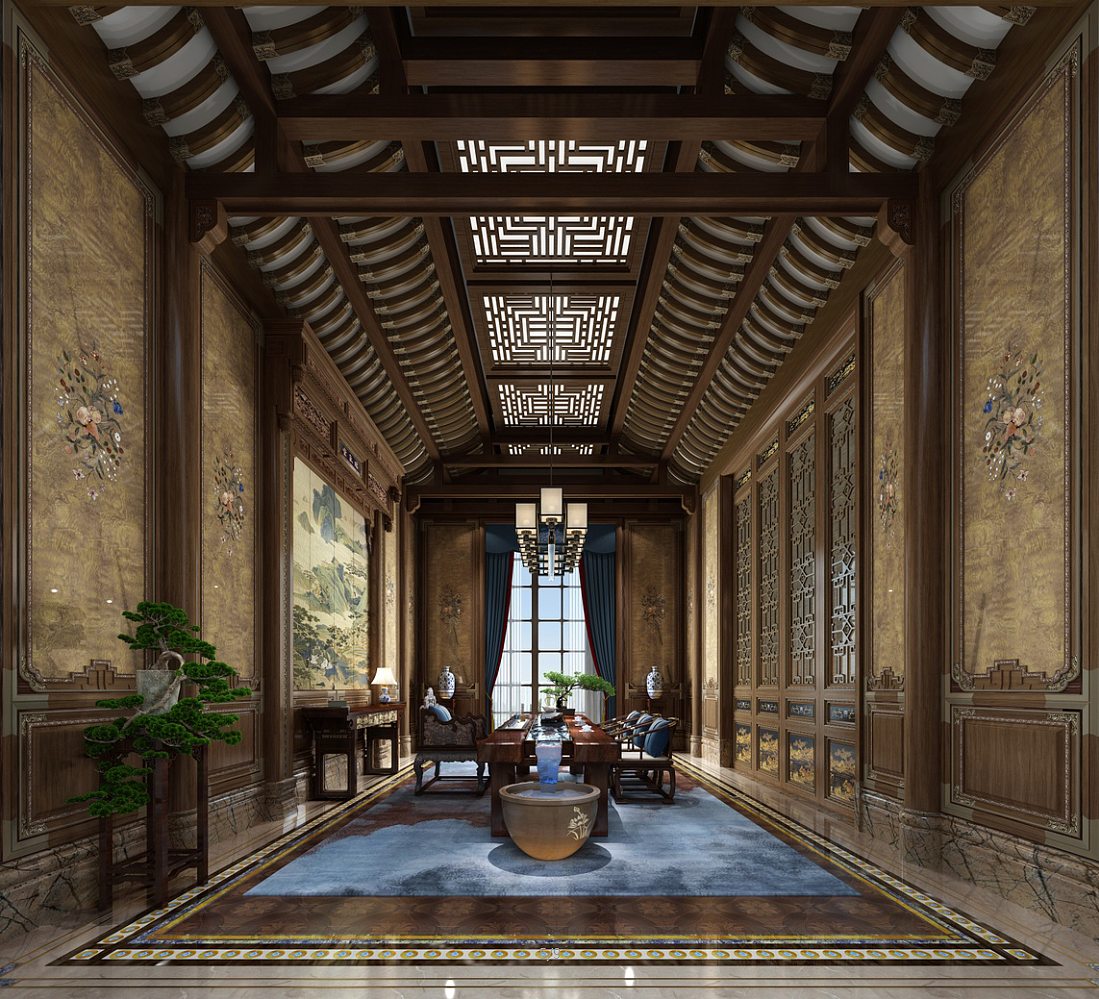 中式设计风格演绎中国传统家居文化的独特魅力