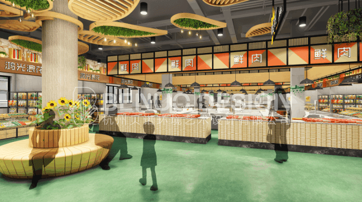 农贸市场设计|朝晖农副产品综合市场