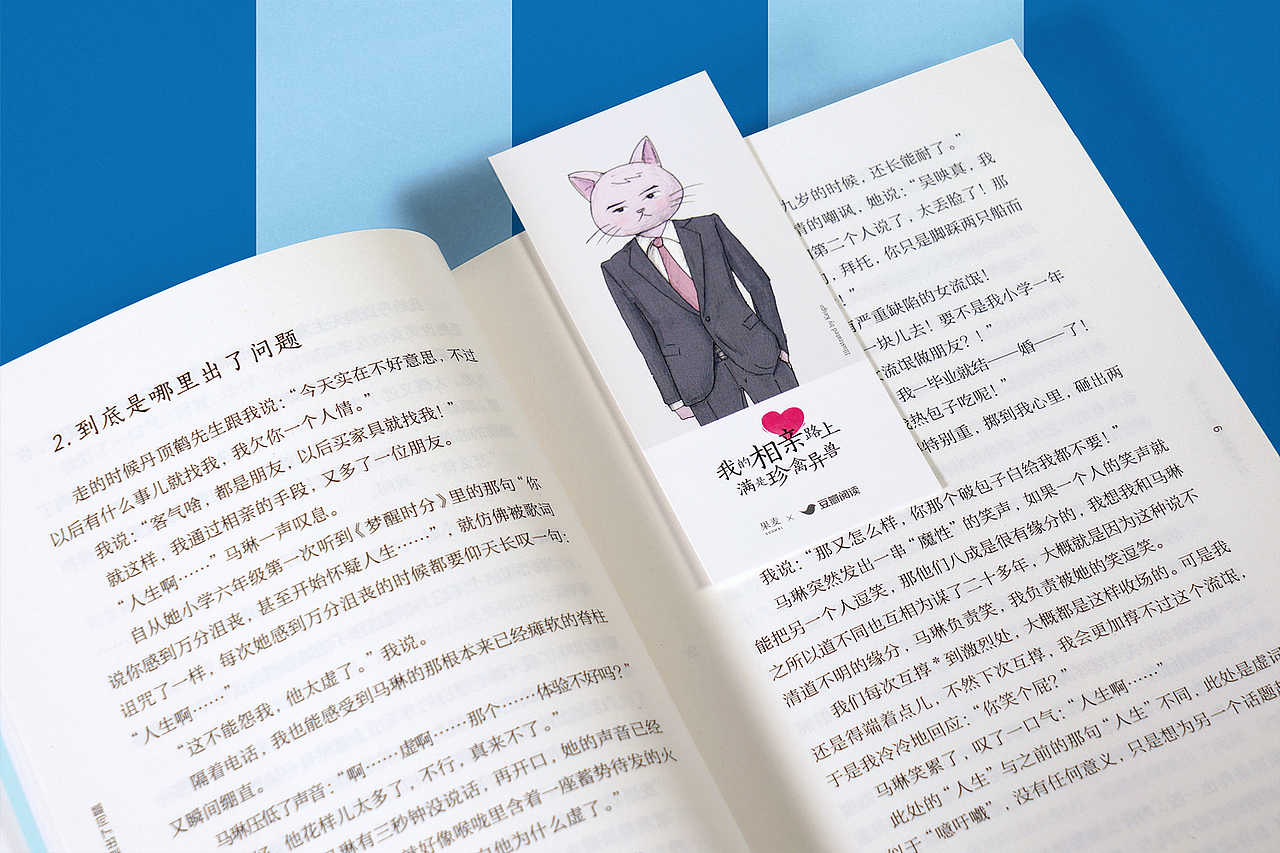 《我的相亲路上满是珍禽异兽》装帧设计