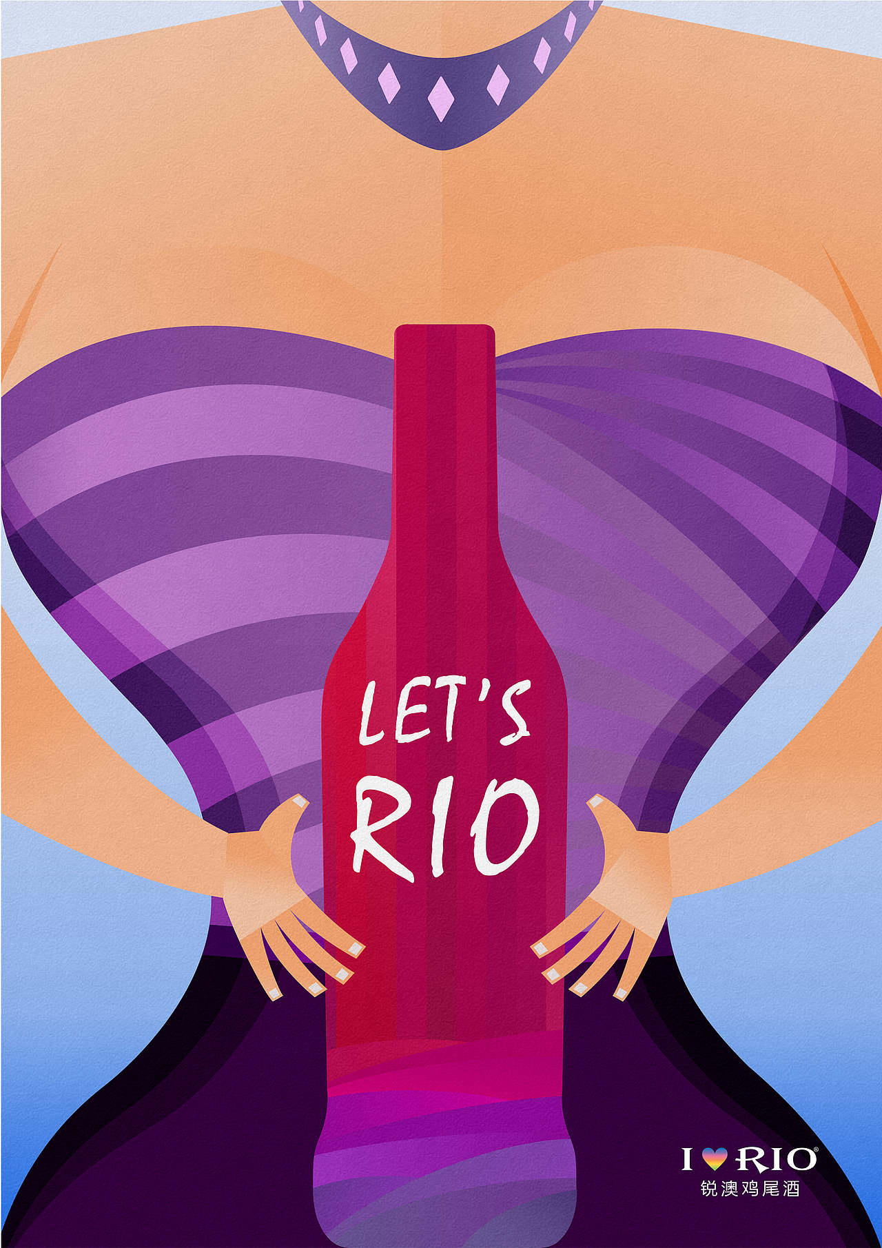 锐澳鸡尾酒系列海报创作|平面|海报|jaelynlee - 原创作品 - 站酷