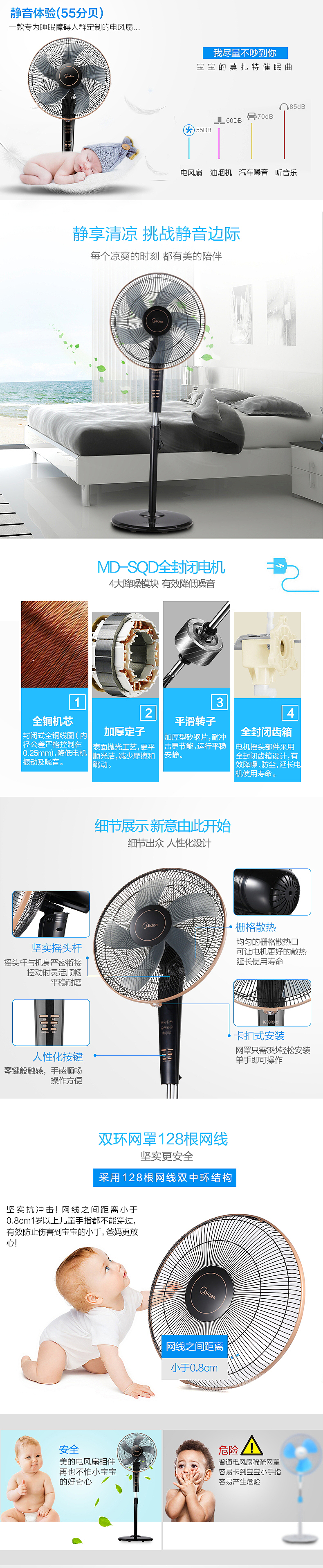 电风扇详情页13CR