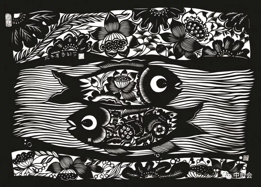 【剪纸人物】春光明媚·笑意颖颖——张春颖剪纸有感 / 王继红