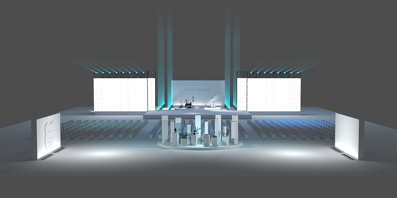 产品类发布会（室内+室外+供应商大会）（图ZMzAzNzE0Njg4） - 舞台美术 - 站酷设计师NIKO鸭原创素材 - 站酷ZCOOL