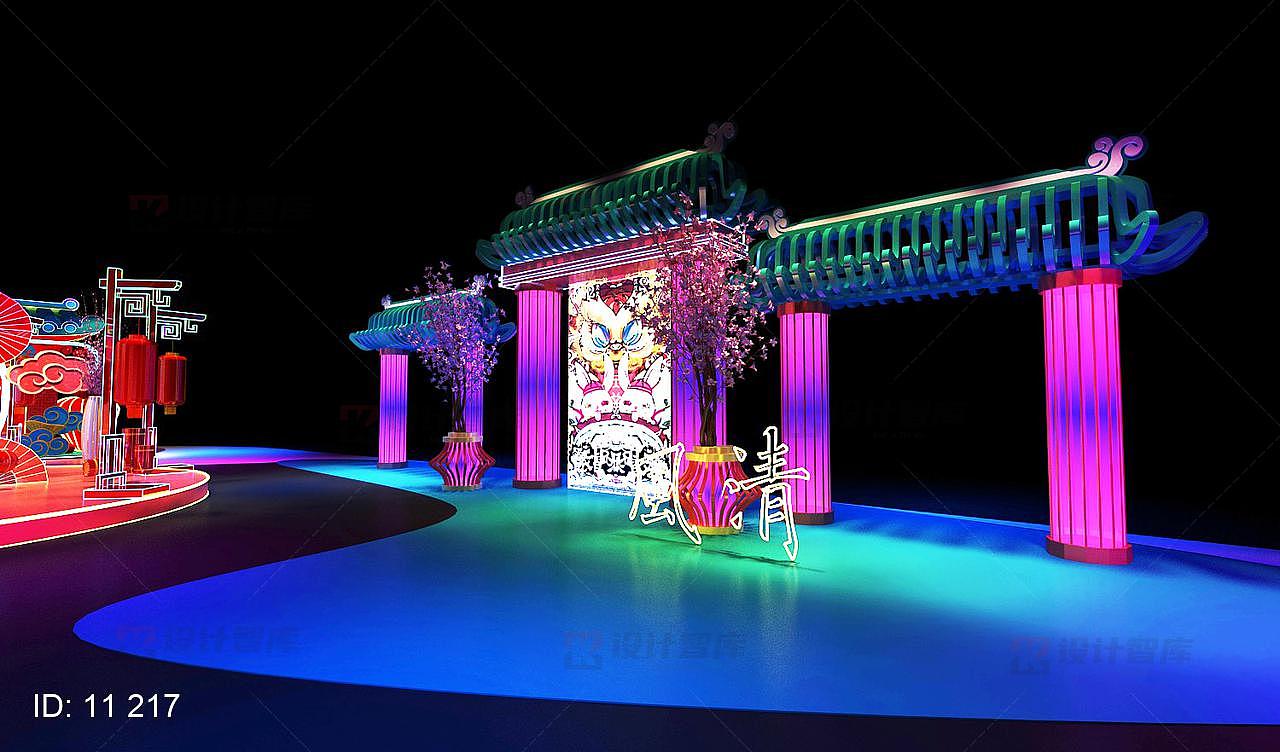 ZS-国潮街区美陈活动设计-0323（图ZMjAxNjYyOTQ0） - 建筑/空间 - 站酷设计师设计智库原创素材 - 站酷ZCOOL