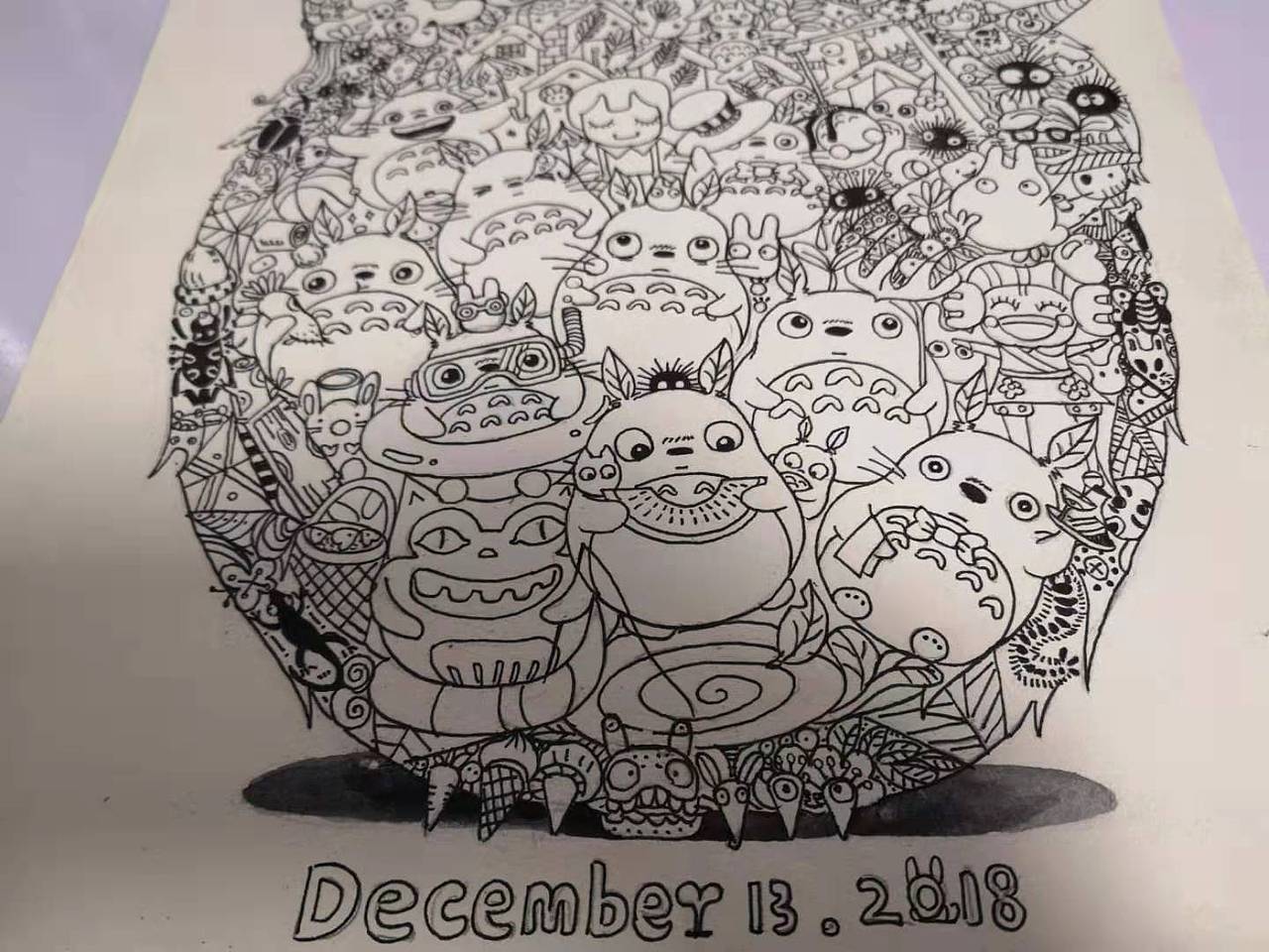 宫崎骏龙猫之百变回锅猫肉（图ZMTczMDE3NjEy） - 绘画 - 站酷设计师动静结合的马原创素材 - 站酷ZCOOL